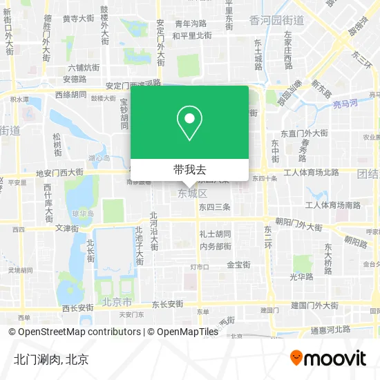 北门涮肉地图