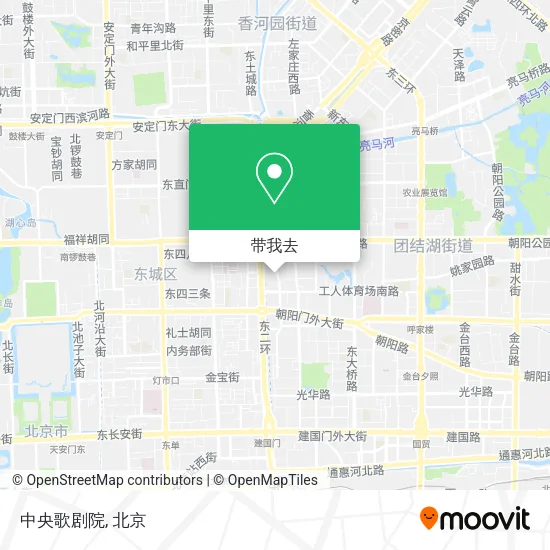 中央歌剧院地图