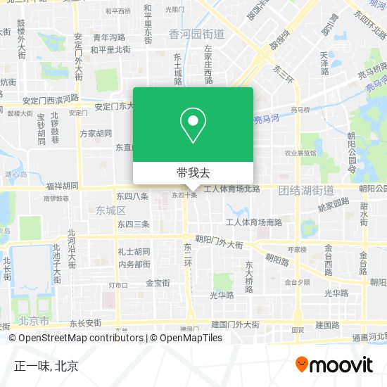 正一味地图