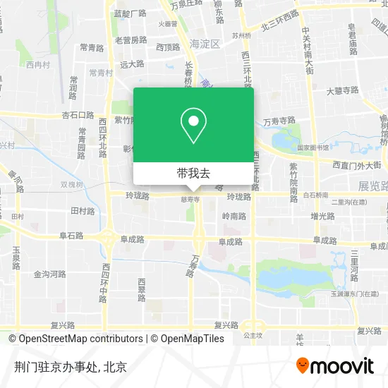 荆门驻京办事处地图
