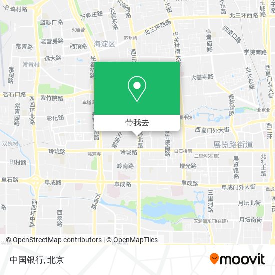 中国银行地图
