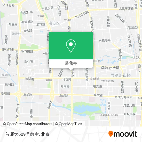 首师大609号教室地图