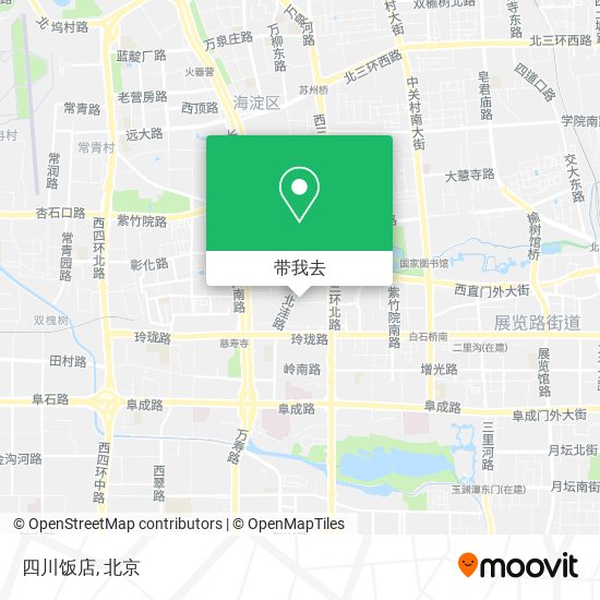 四川饭店地图
