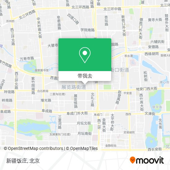 新疆饭庄地图