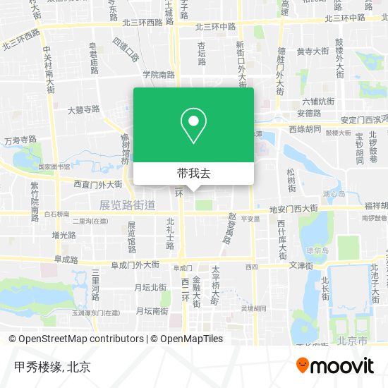 甲秀楼缘地图