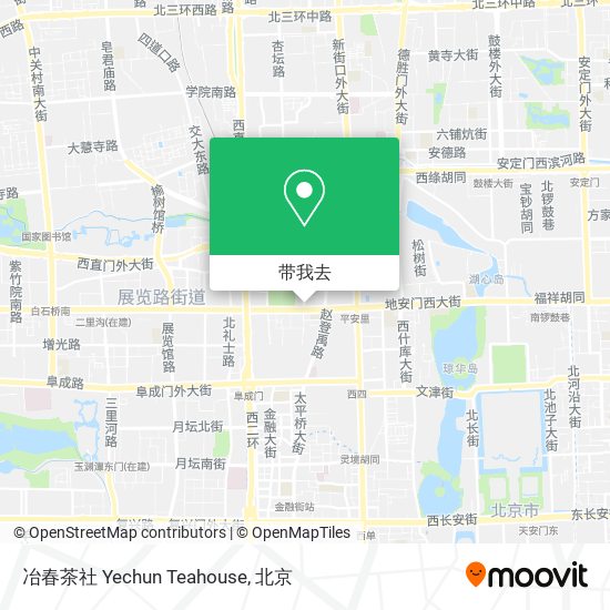 冶春茶社 Yechun Teahouse地图