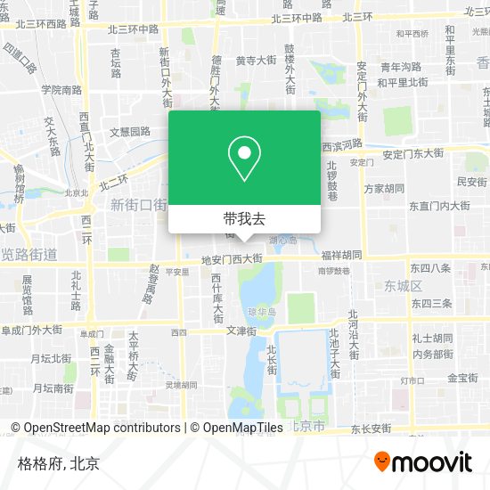 格格府地图