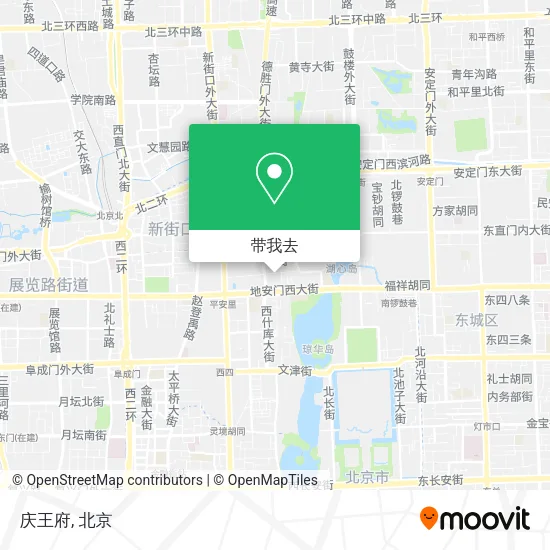 庆王府地图