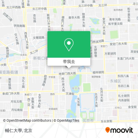 輔仁大學地图
