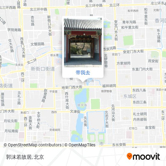 郭沫若故居地图