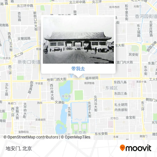 地安门地图