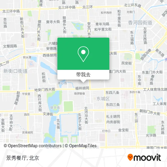 景秀餐厅地图