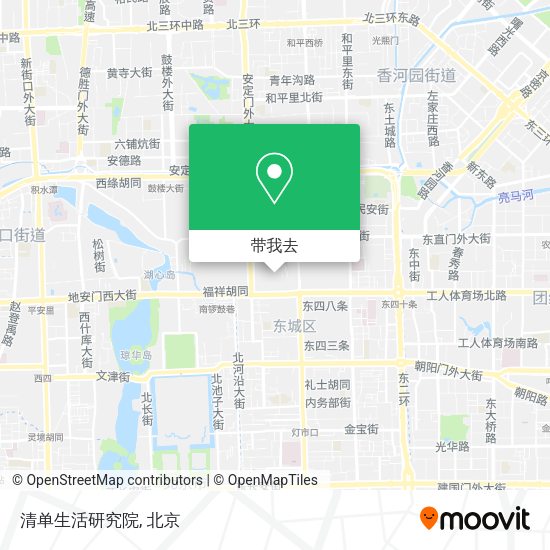 清单生活研究院地图