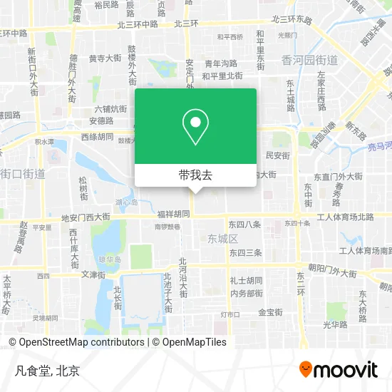 凡食堂地图
