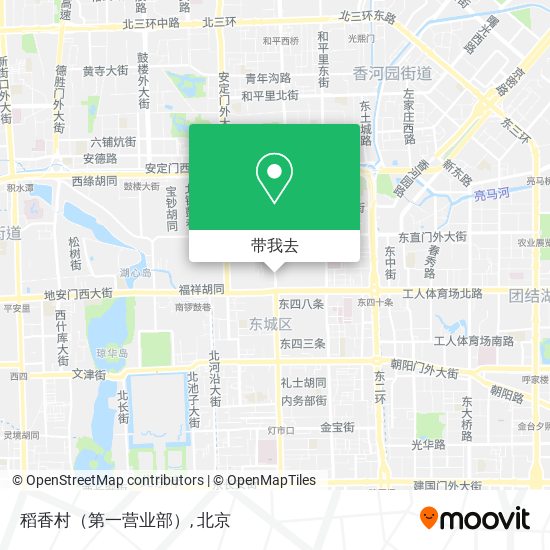 稻香村（第一营业部）地图