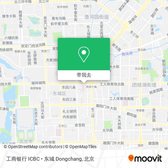 工商银行 ICBC • 东城 Dongchang地图