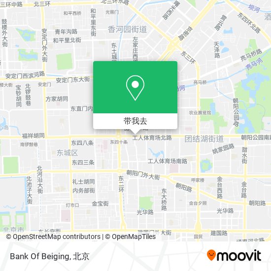 Bank Of Beiging地图