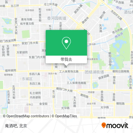 庵酒吧地图
