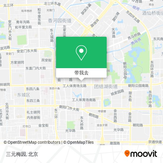 三元梅园地图