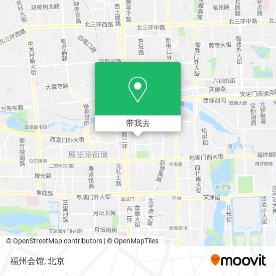 福州会馆地图