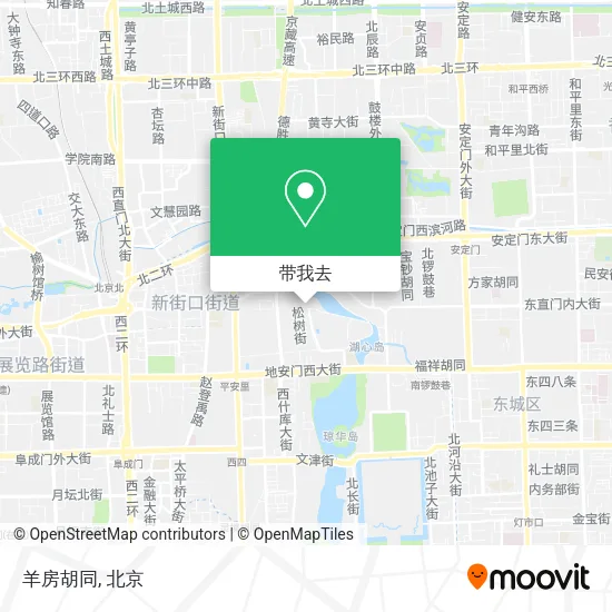 羊房胡同地图