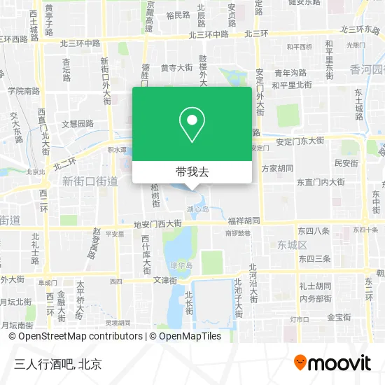 三人行酒吧地图