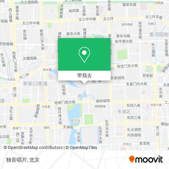 独音唱片地图