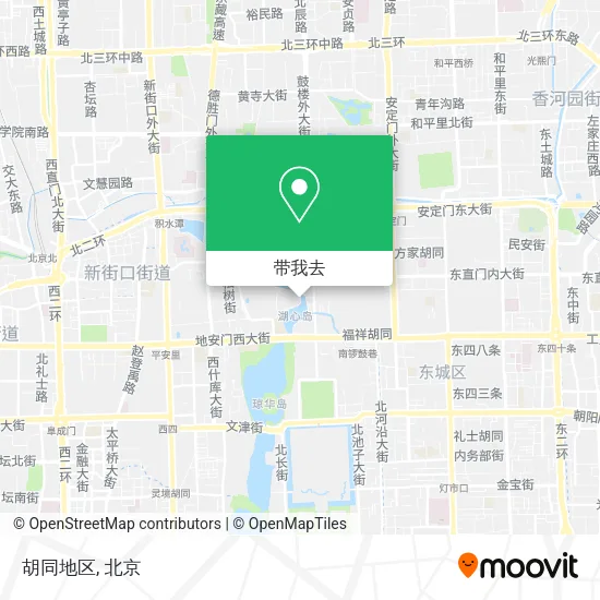 胡同地区地图