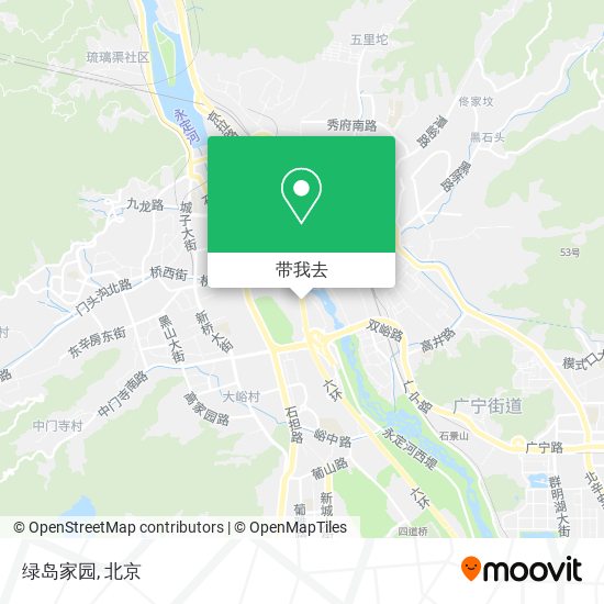 绿岛家园地图