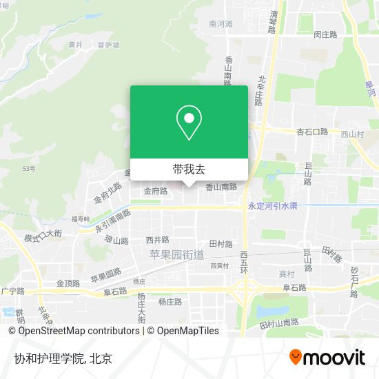 协和护理学院地图