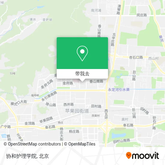 协和护理学院地图
