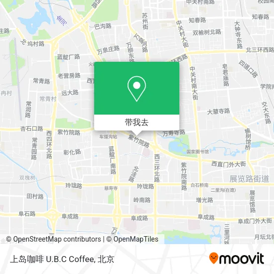 上岛咖啡 U.B.C Coffee地图