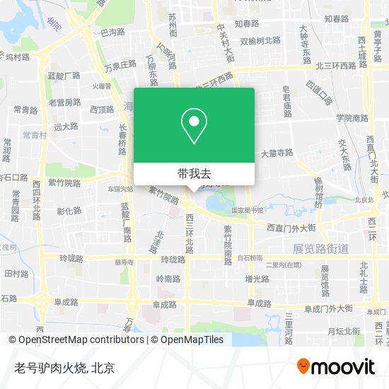 老号驴肉火烧地图