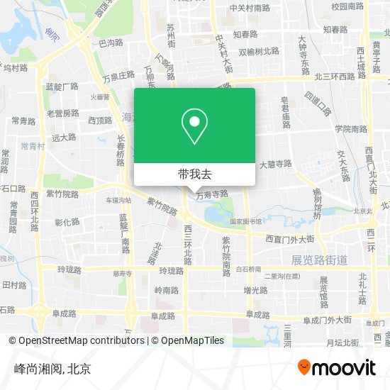 峰尚湘阅地图