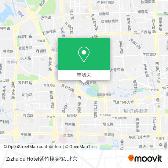 Zizhulou Hotel紫竹楼宾馆地图