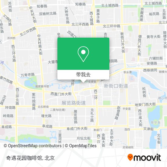 奇遇花园咖啡馆地图