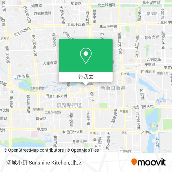 汤城小厨 Sunshine Kitchen地图