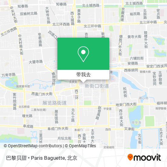 巴黎贝甜 • Paris Baguette地图