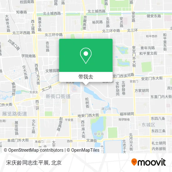 宋庆龄同志生平展地图