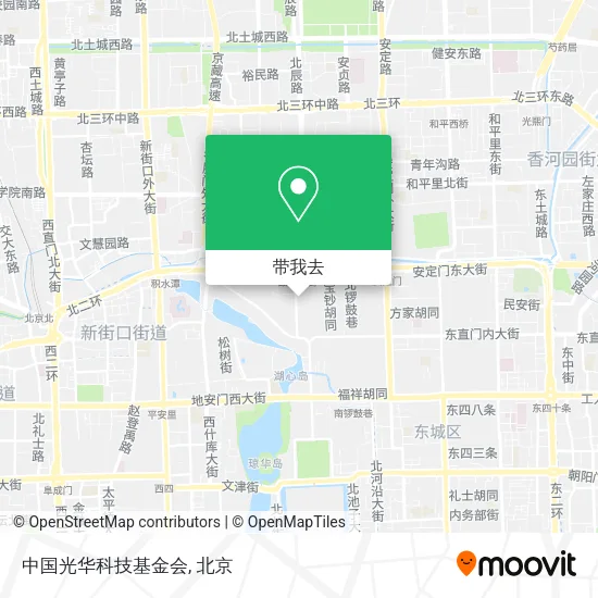 中国光华科技基金会地图