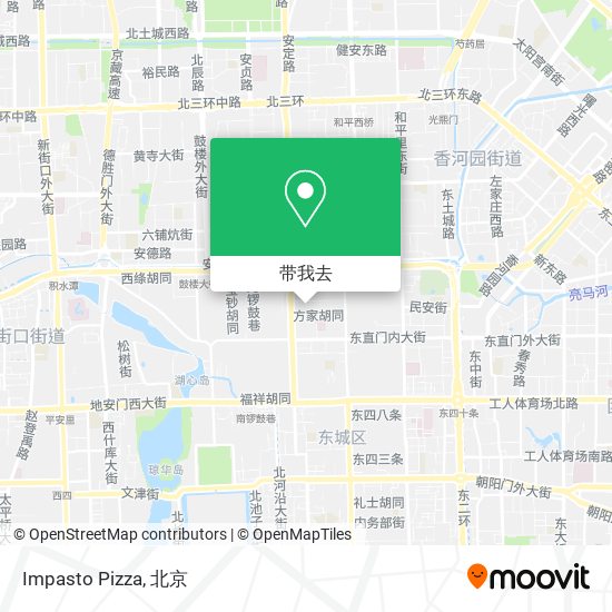 Impasto Pizza地图