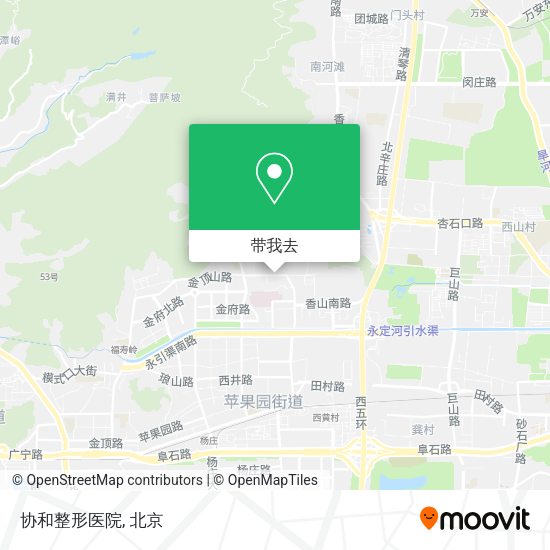 协和整形医院地图