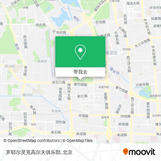 罗耶尔灵克高尔夫俱乐部地图