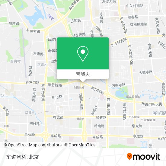 车道沟桥地图