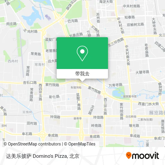 达美乐披萨 Domino's Pizza地图