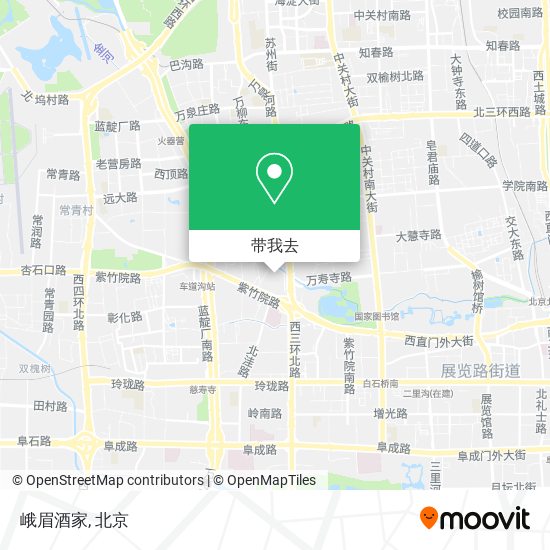 峨眉酒家地图