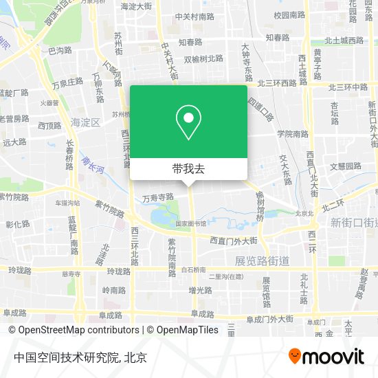 中国空间技术研究院地图