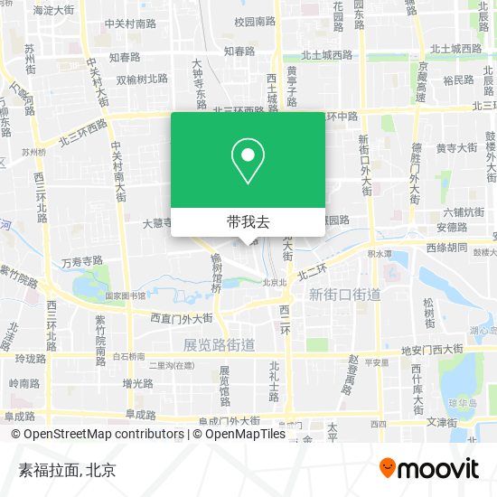 素福拉面地图