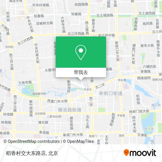 稻香村交大东路店地图