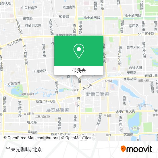 半束光咖啡地图